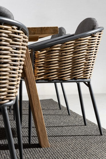 Fauteuils d'extérieur (lot de 4)