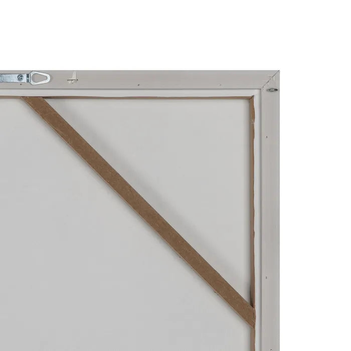 Ensemble de 2 tableaux marrons encadrés