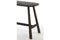 Banc Cerf bois foncé