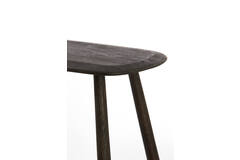 Banc Cerf bois foncé