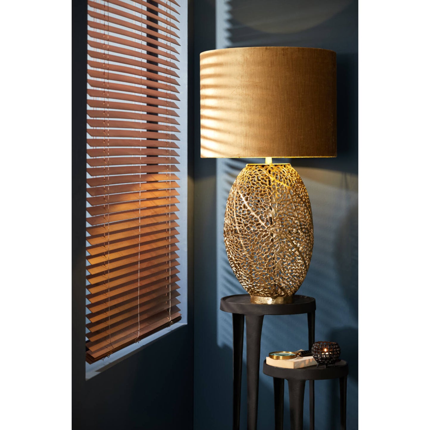 Pied de lampe hauteur 55 cm SIN or