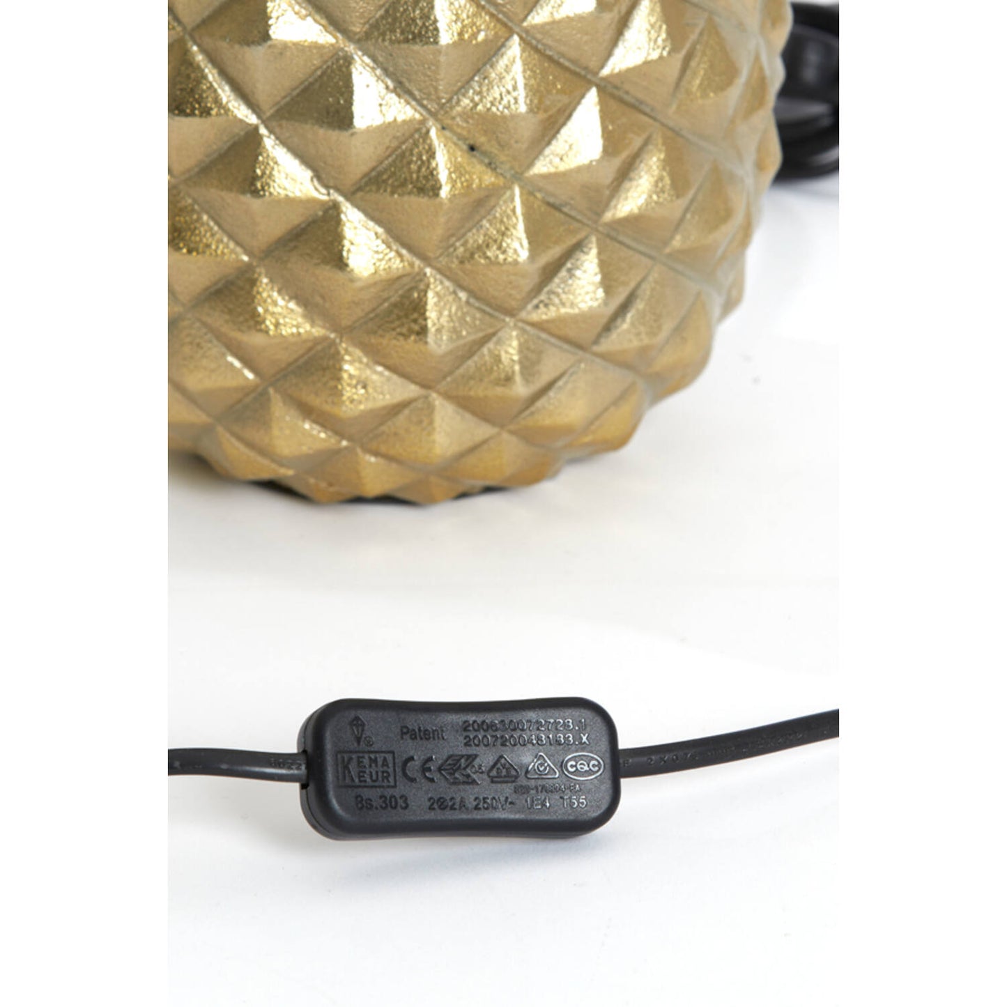 Pied de lampe ananas