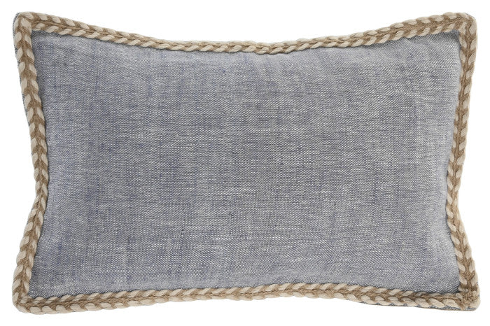 COUSSIN LIN 30 x 50 cm Gris