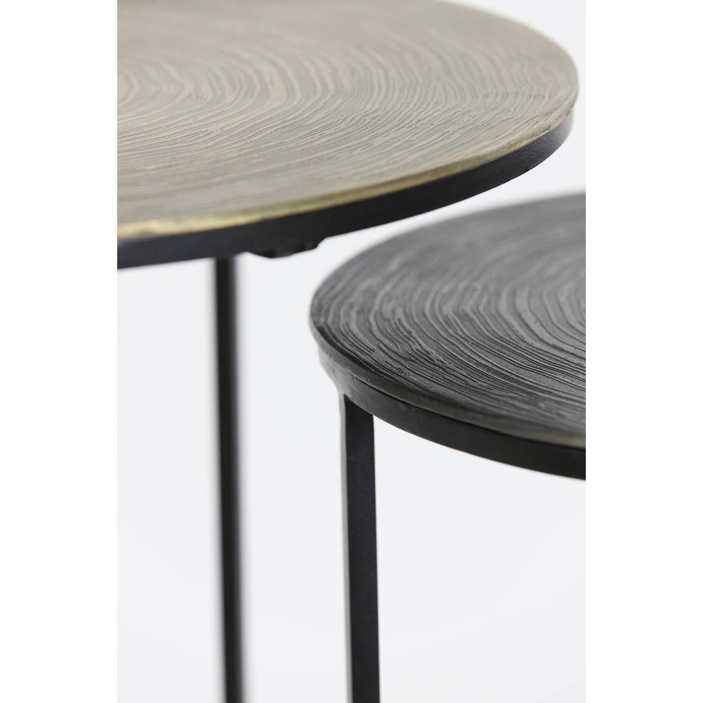 Set de 2 tables d'appoint Primo