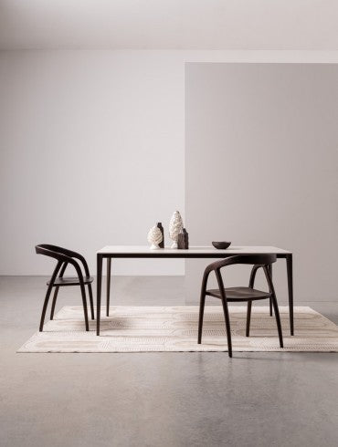 Chaise Dott marron