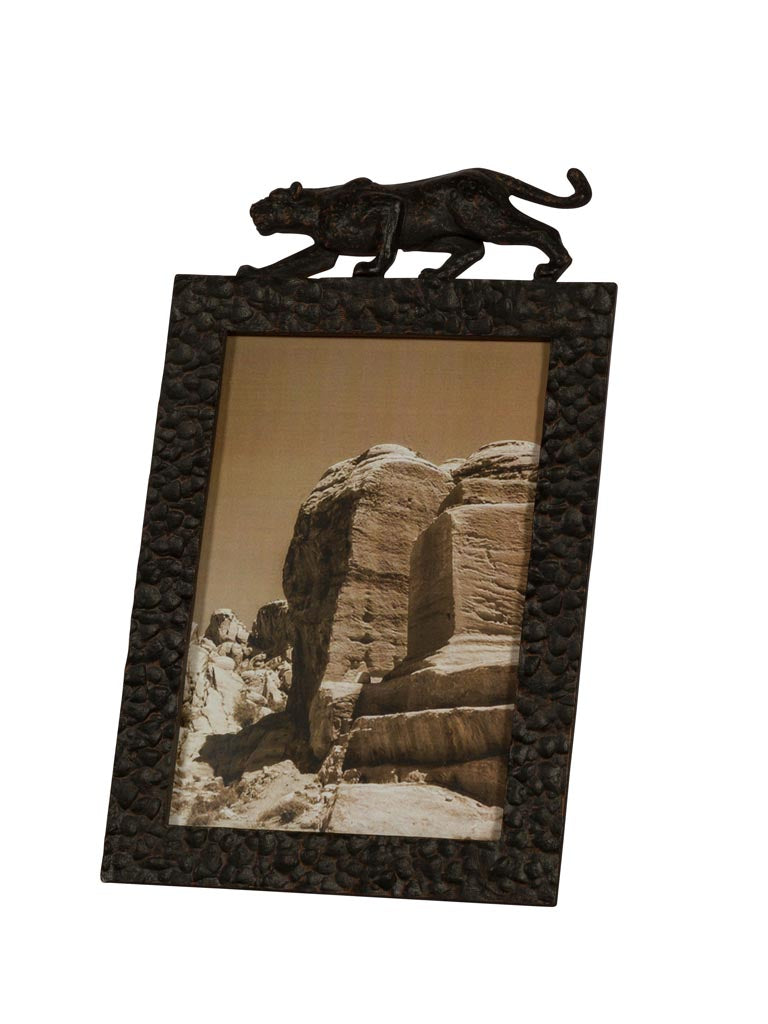 Cadre photo Panthère