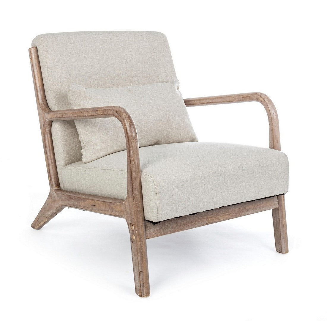 Fauteuil Poltrona crème