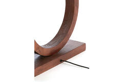 Lampe Tina bois brun