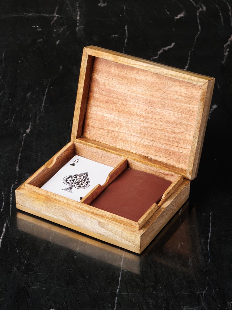 Boite à jeux de cartes