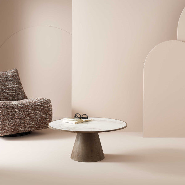 Table basse MAF marbre blanc