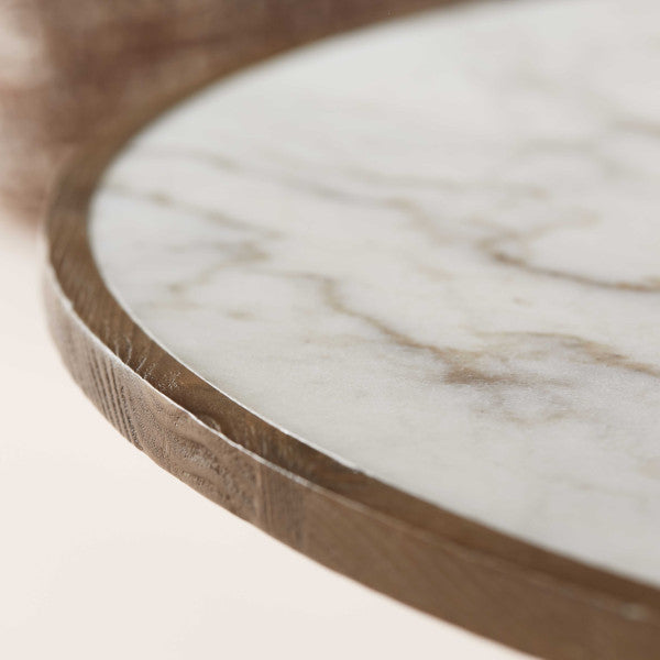 Table basse MAF marbre blanc