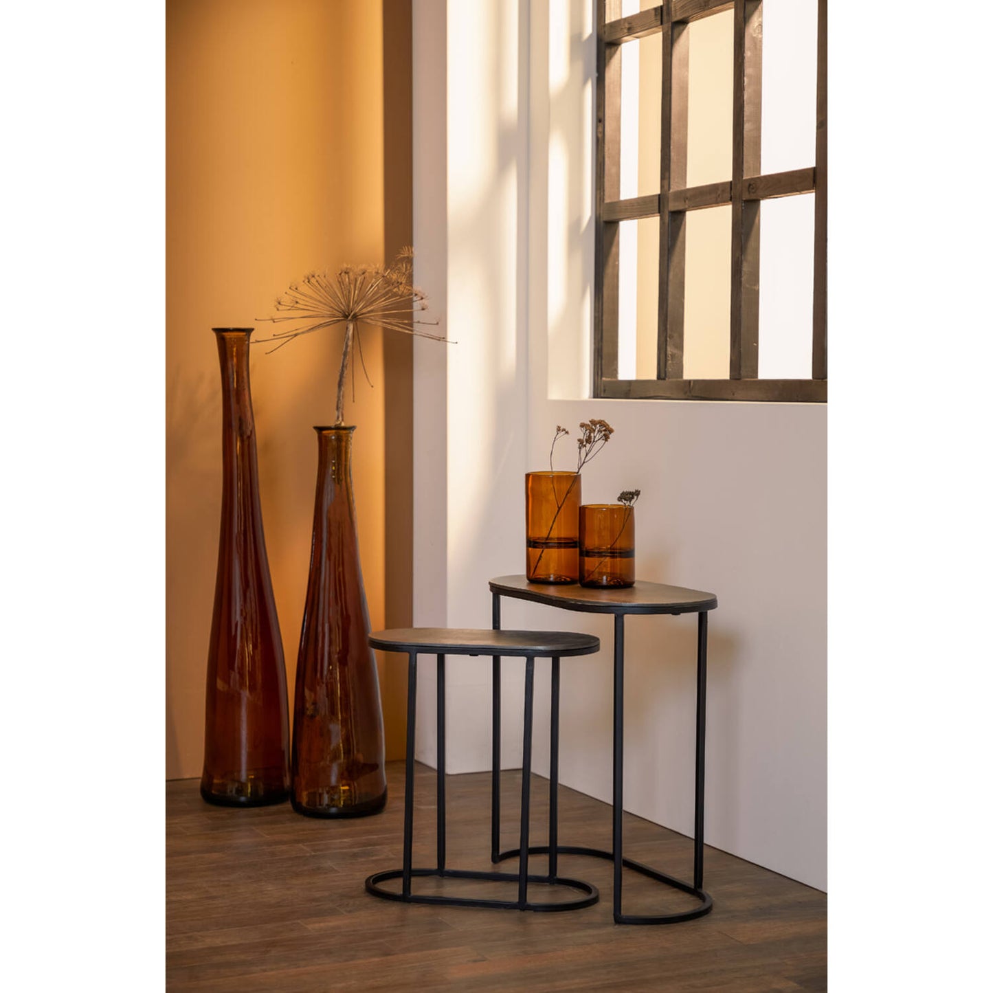 ensemble de 2 tables d'appoint Bocov