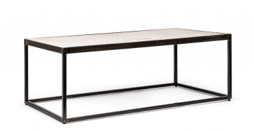 table basse LAMB plateau marbre