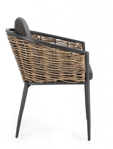 Fauteuils d'extérieur (lot de 4)