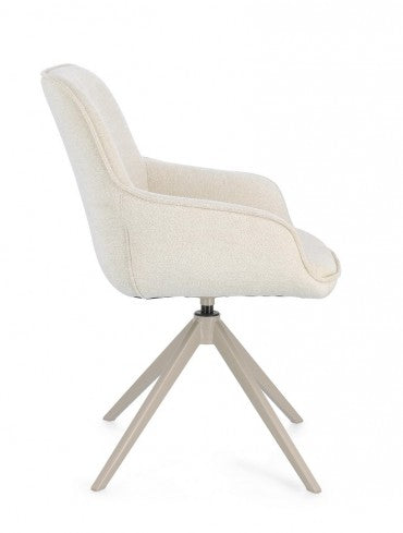 CHAISE  MATIL CREME