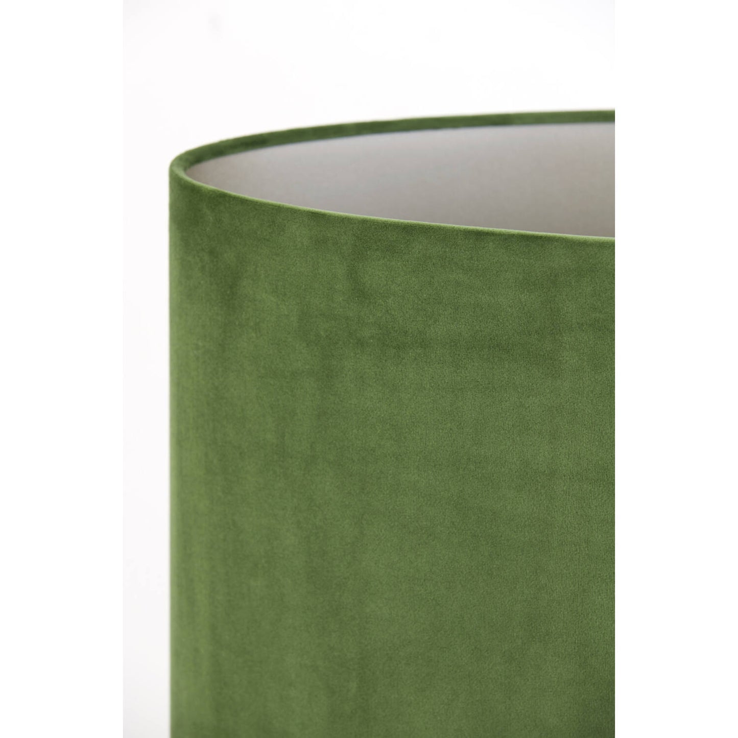 Abat-jour oval vert