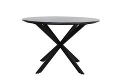Table à diner diamètre 120 cm marbre noir