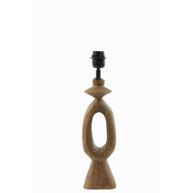 Pied de lampe DJA bois brun