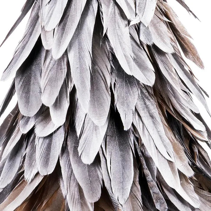 Arbre Plumes Argent M