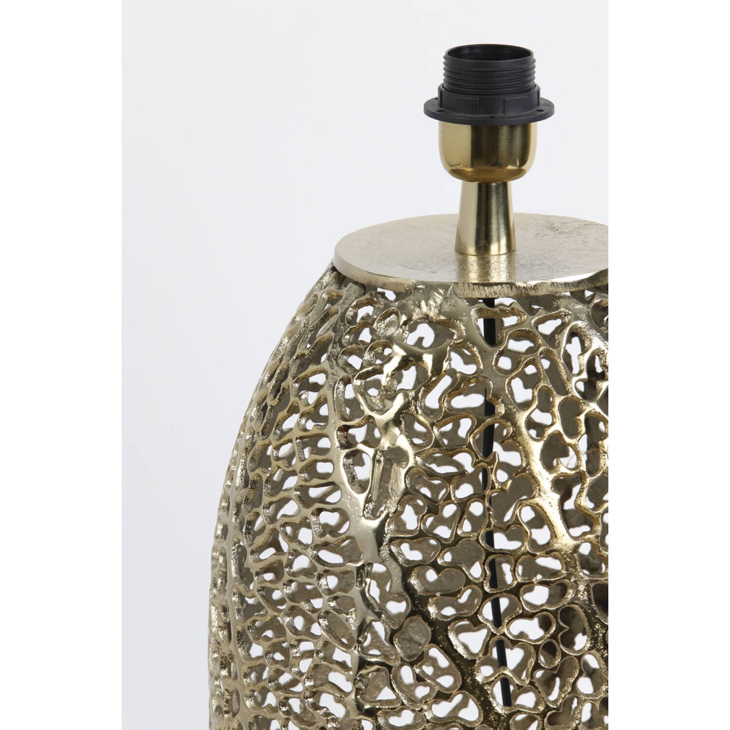 Pied de lampe doré SIN