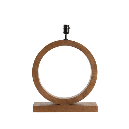 Lampe Tina bois brun