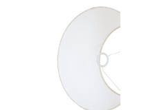 Abat jour tambour blanc