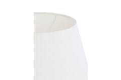 Abat jour tambour blanc