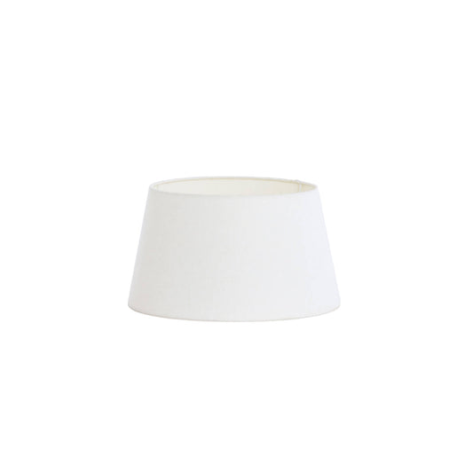 Abat jour tambour blanc