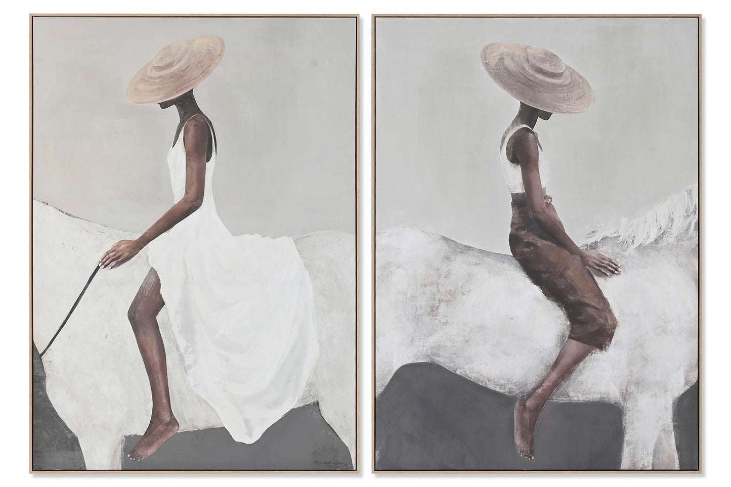 Tableau Cheval blanc