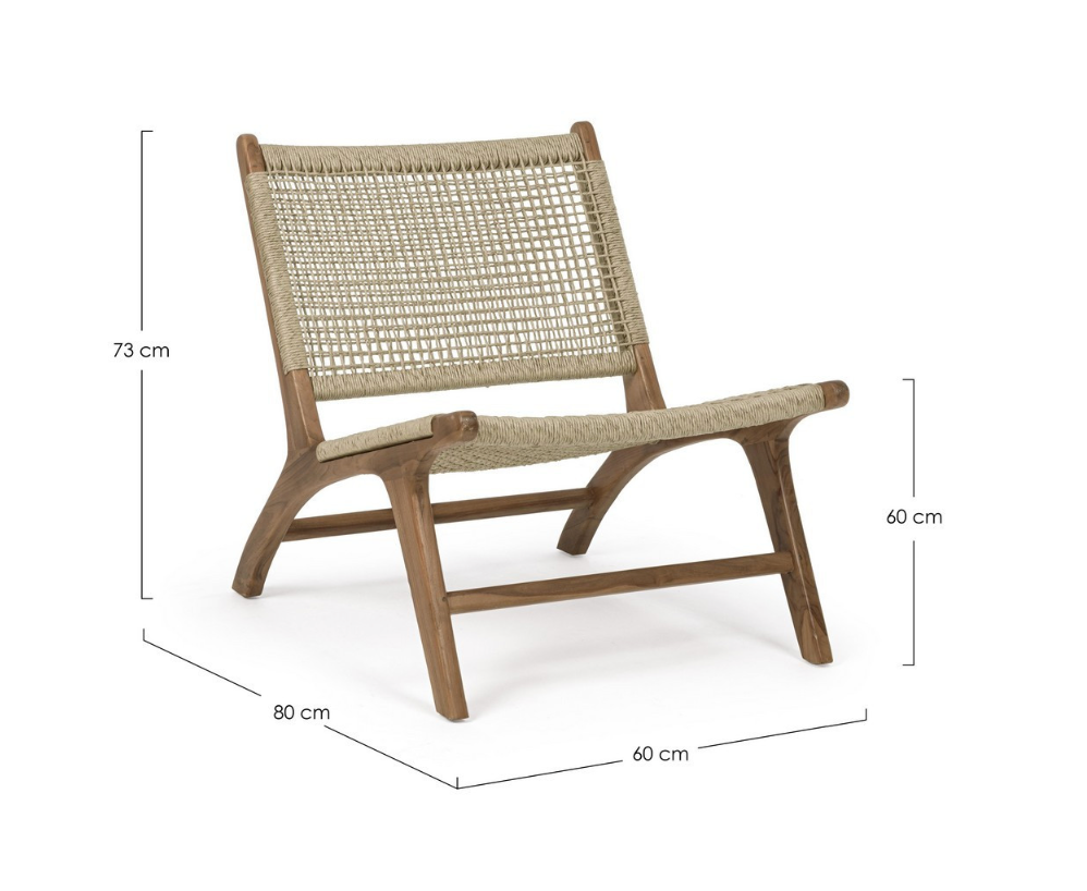 Fauteuil extérieur ADEL