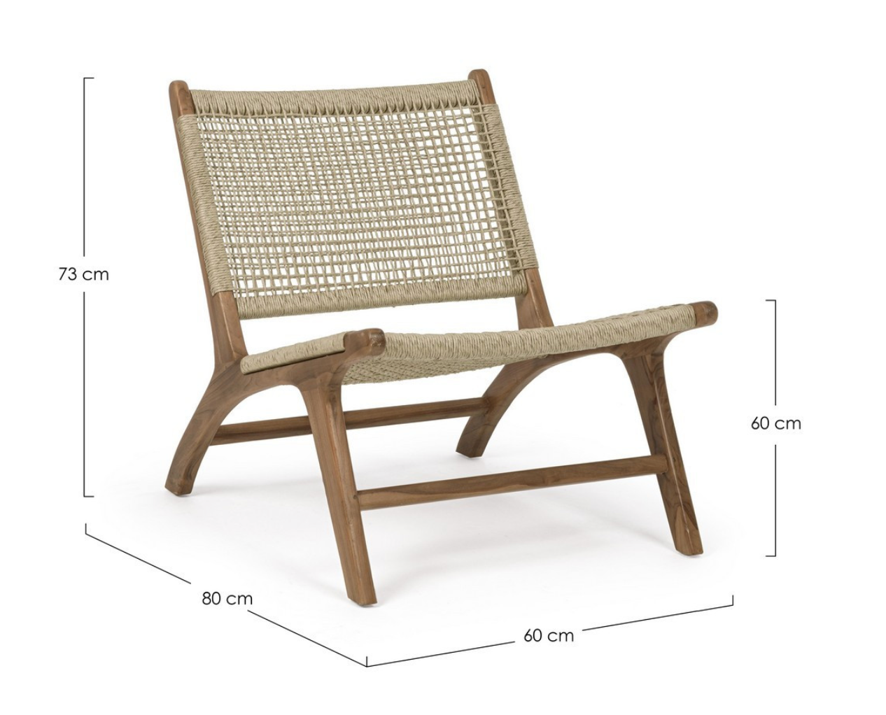 Fauteuil extérieur Adèle