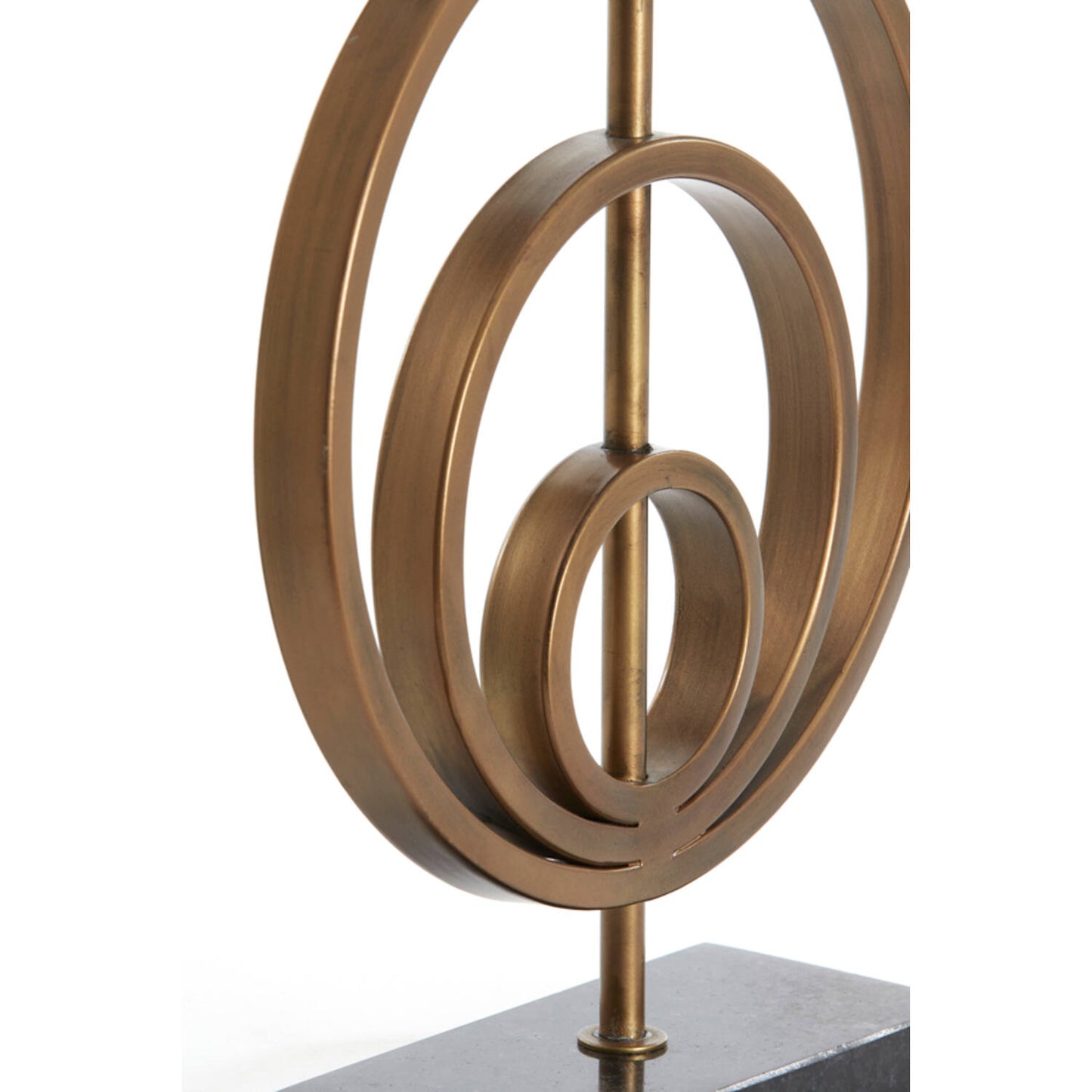 Pied de lampe bronze