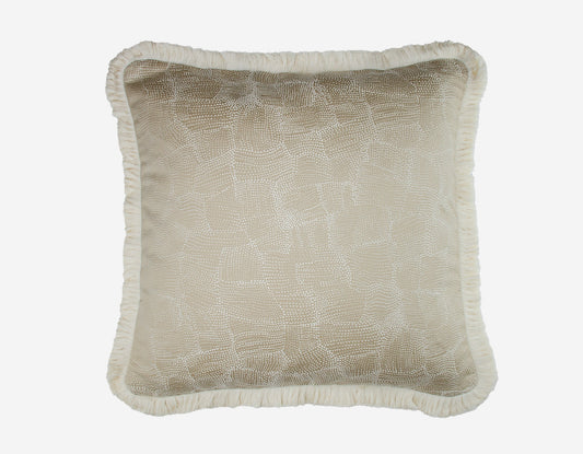 Coussin Carrara beige