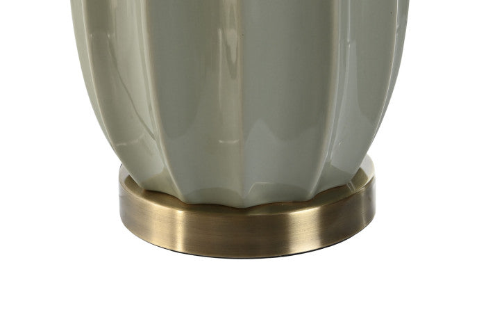 lampe de table céramique vert