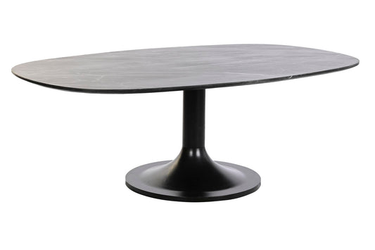 table basse marbre noir