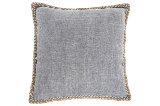 Coussin Lin 50 x50 cm Gris