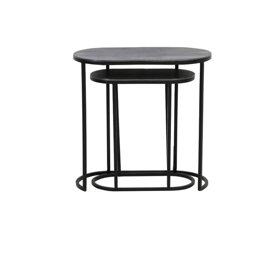 ensemble de 2 tables d'appoint Bocov