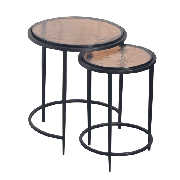 Set 2 tables d'appoint IGLO