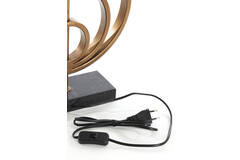 Pied de lampe bronze