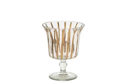 photophore verre or