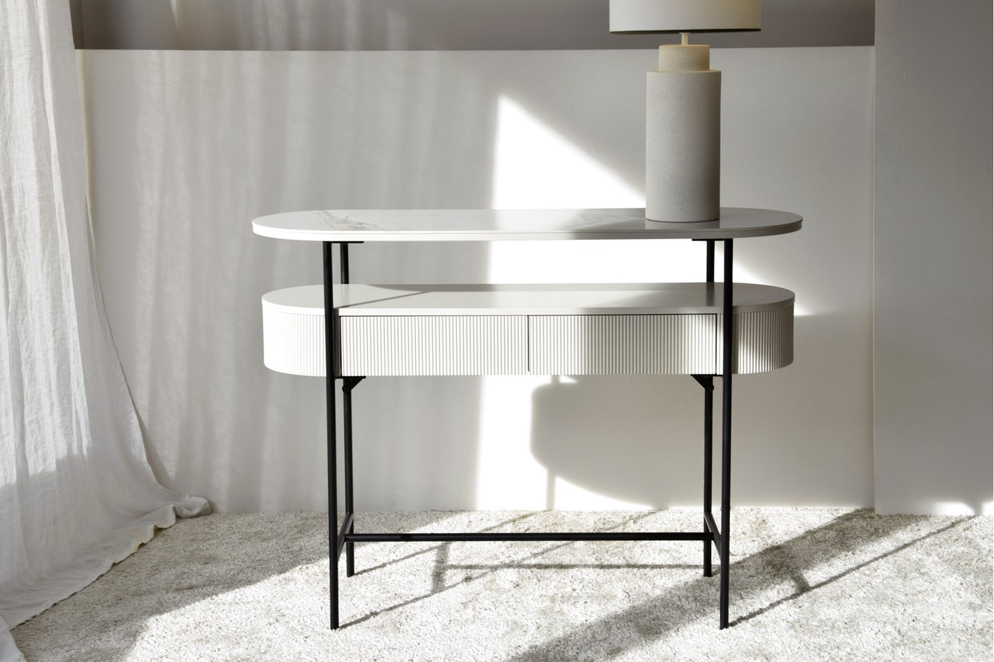 Console Céramique blanc