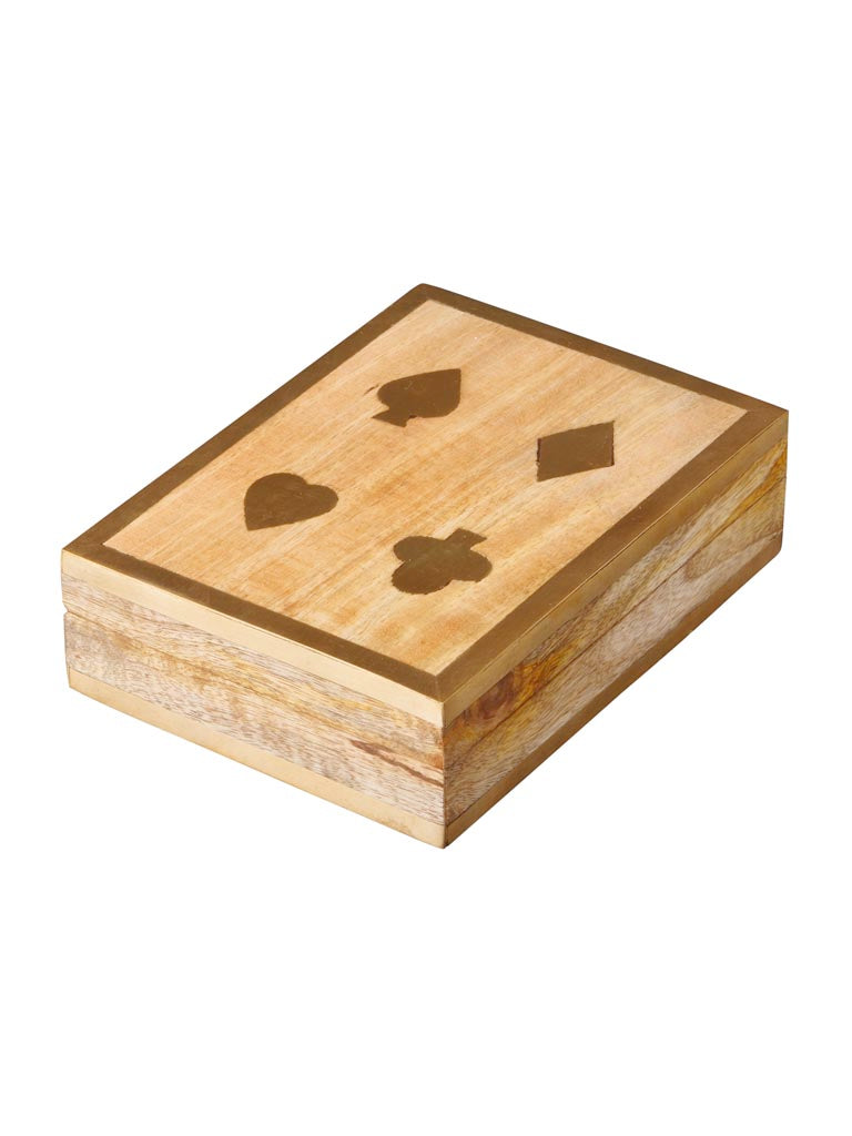 Boite à jeux de cartes