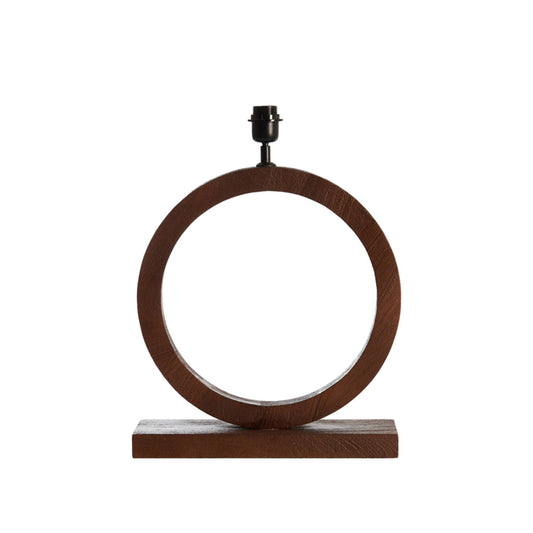 Lampe Tina bois brun