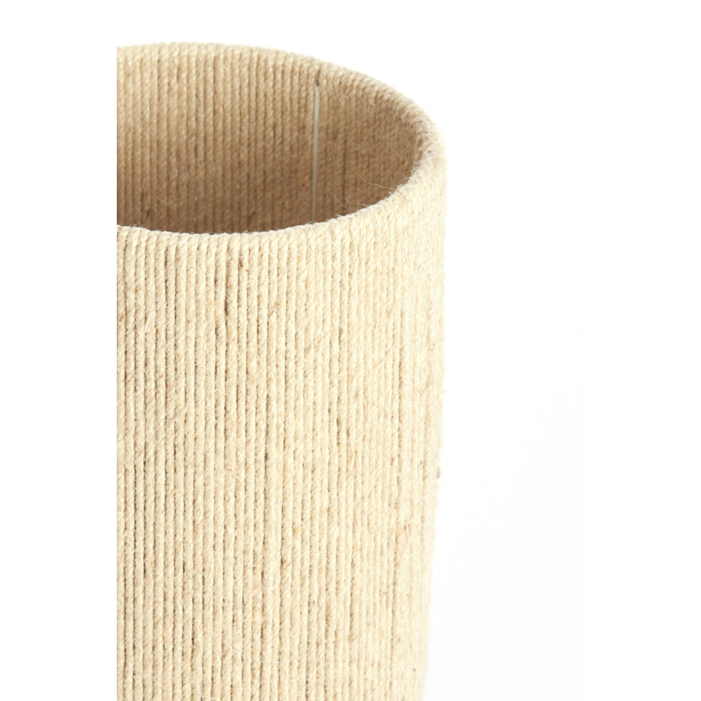 lampe jute crème