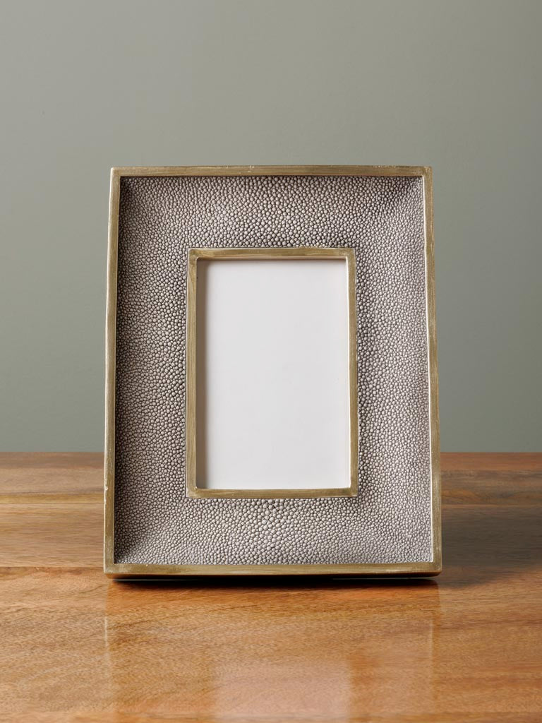 Cadre photo Galuchat