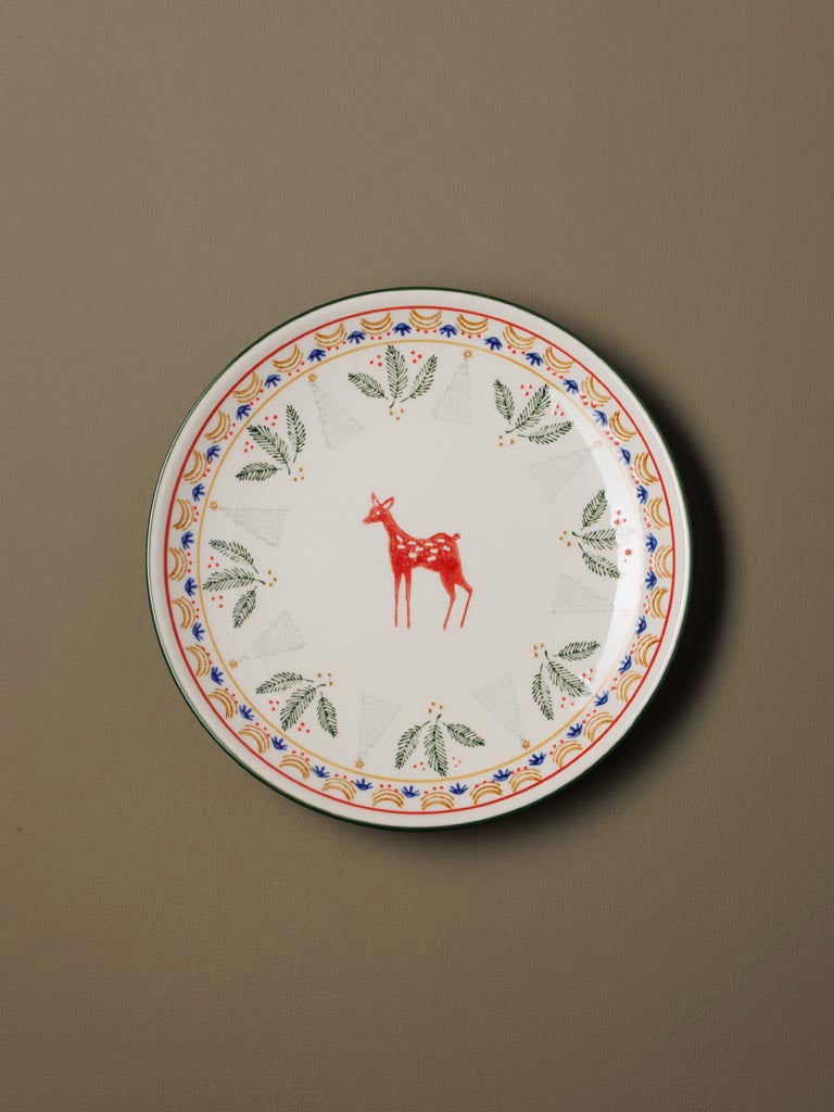 Petite assiette Cerf