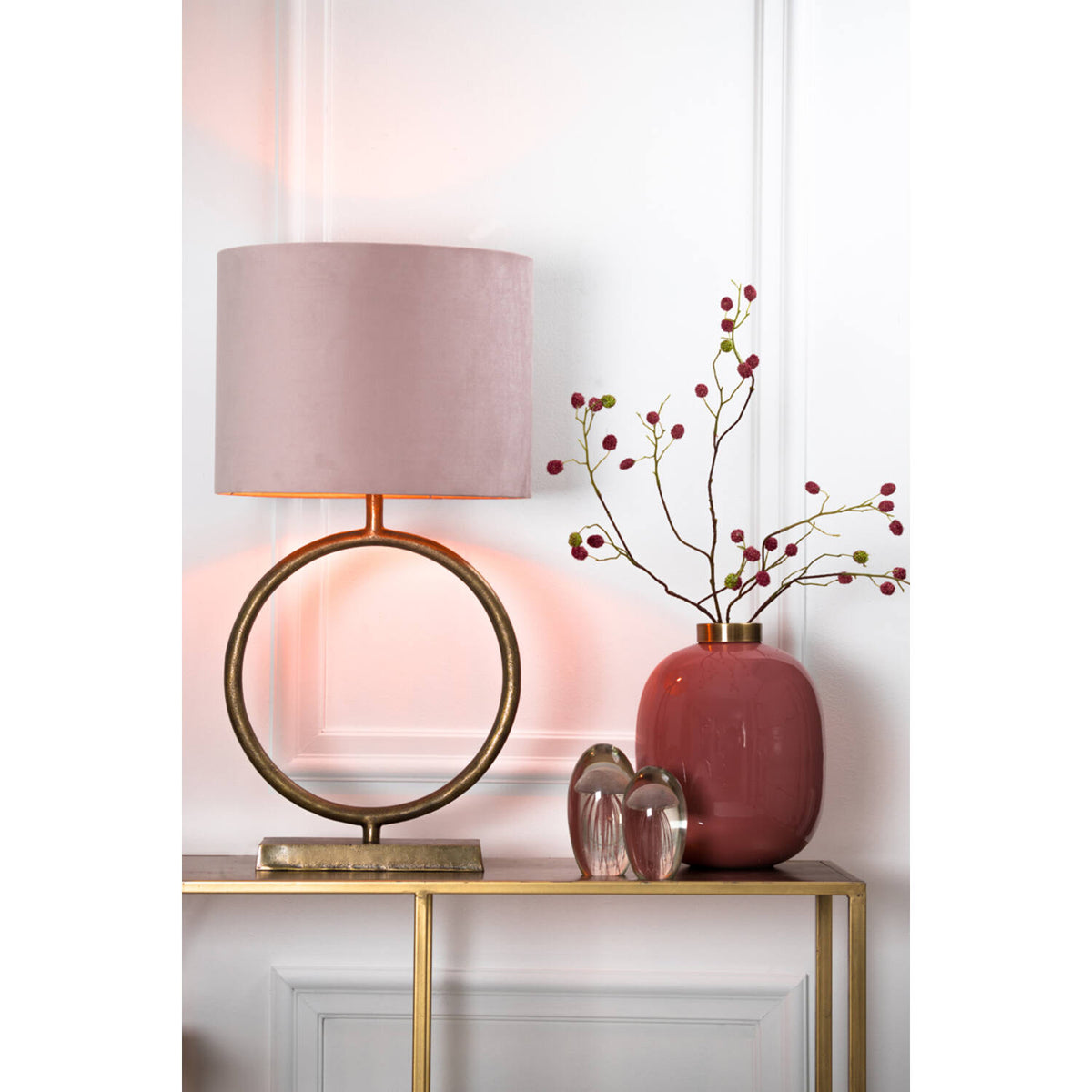Pied de lampe Liv bronze