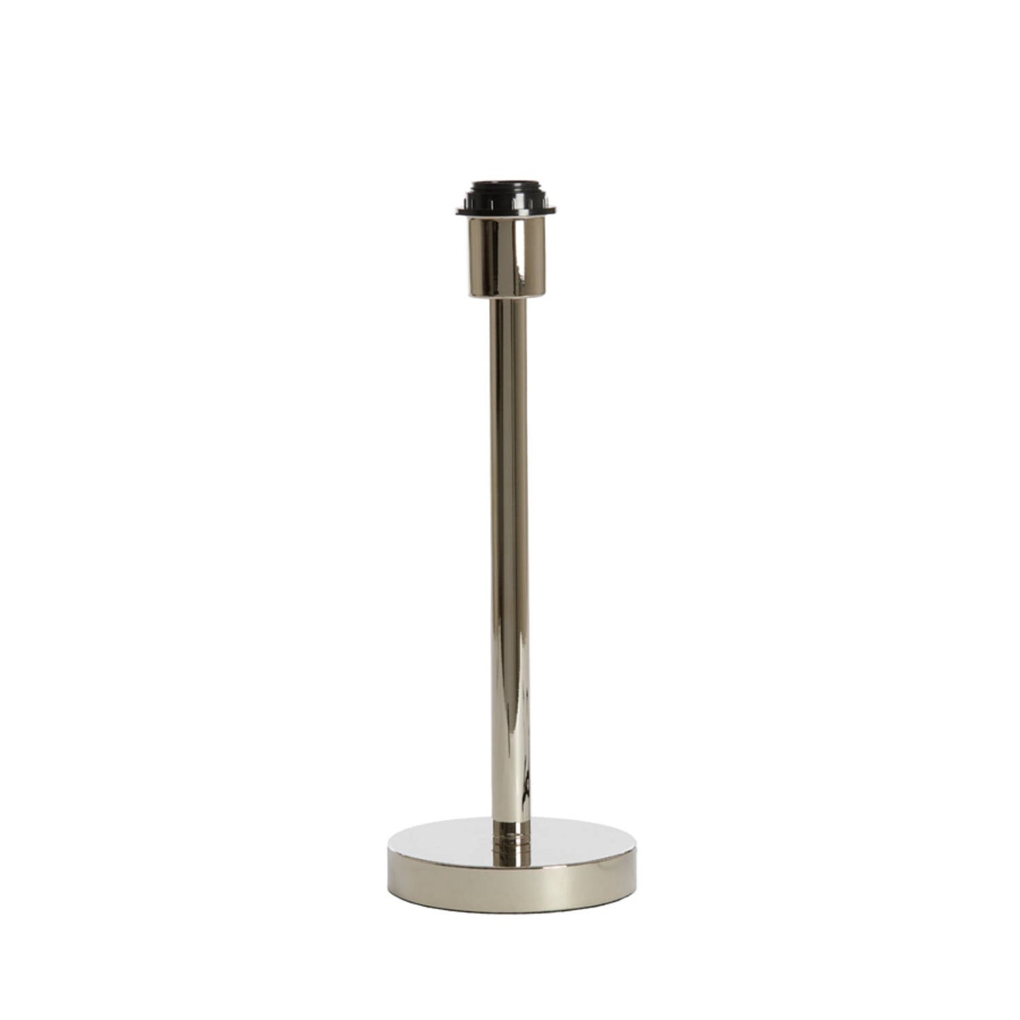 Pied de lampe nickel