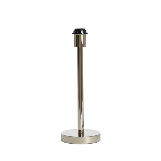 Pied de lampe nickel