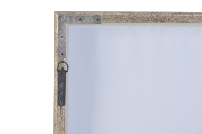 Miroir métal fenêtre patiné